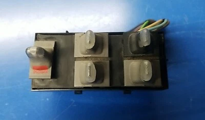 Pontiac Grand Am LH 2001-2005 interruptor de ventana eléctrica maestro del lado del conductor usado Foto 1 de 4