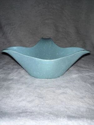 Barco salsa melamina salpicaduras azules años 50 Foto 1 de 4