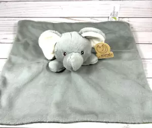 Animal Adventure ELEFANT grau grün Sicherheitsdecke Fleece 13 Zoll Plüschtier NEU - Bild 1 von 8