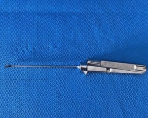 Acufex 010806, Cigar Handle Rotary Scissors 20° Left Serrated Arthroscopy 1SJ - Picture 1 of 10