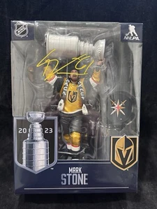 NHL Mark Stone Signed Vegas Golden Knights Stanley Cup Champions McFarlane BAS - Picture 1 of 10