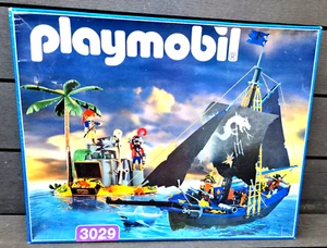 PLAYMOBIL® 3029 Black Corsair Sailor Pirate Ship Predator Ship NEW Original Packaging - Picture 1 of 2