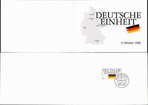 Briefmarke Deutsche Einheit Sonderstempel 3.10.1990 Michel Nr. 1477