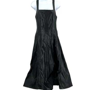 Avec Les Filles schwarzes Leder Maxikleid | Größe S - Bild 1 von 5