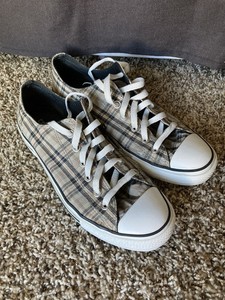 paneled plaid chuck taylor all star