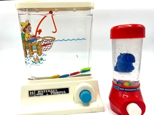 1976 1977 Tomy Water Games Waterful Fishful & Hippo - Picture 1 of 16