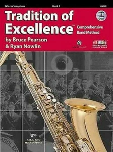 KJOS W61XB Tradition of Excellence Bb Tenor Sax Book 1 - Picture 1 of 1