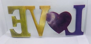 Witz lustig Liebe Schild Regal Sitter Schreibtisch Geschenke Wohnheim Geschenk Freund Wort Kunst Gag - Bild 1 von 2