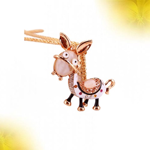 VETEMENTS 1PZ Collana Maglia Lega Catena Strass Collo Catena Vestiti Squisiti Decorazione