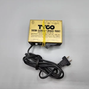 Tyco HO 899V Train Transformer Output 18VDC, 20VAC, 6VA Total TESTED - Picture 1 of 3