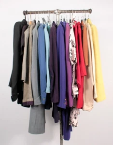 VTG Lot of 18 40s 50s AS IS Suits & Blazers Assorted Sizes & Colors 1940s 1950s - Picture 1 of 24