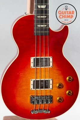 1997 Gibson Les Paul Standard Bass Heritage Cherry Sunburst - Image 1 of 4