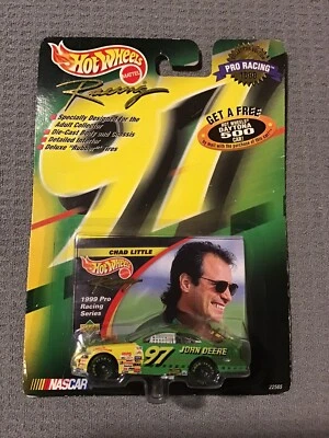 Lote 1, 1998 Mattel, Hot Wheels Racing, Chad Little #97, John Deere, diecast 1:64 Foto 1 de 2