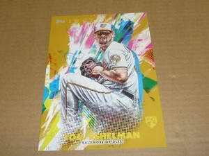 2020 Topps Inception JUMBO GOLD 5 X 7 03/10 TOM ESHELMAN ORIOLES #69
