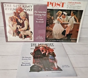Norman Rockwell 2004, 2005 & 2006 Wall Calendars Factory Sealed - Picture 1 of 19