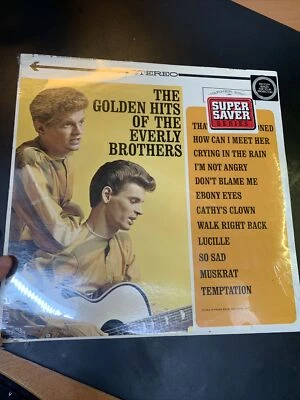 The Golden Hits Of The Everly Brother Vinyl LP (1962, Warner Bros WS 1471) New - Image 1 of 4