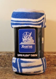 Hampton Pirates Plush Rachel Throw Blanket 46"x60" NWT - Picture 1 of 3
