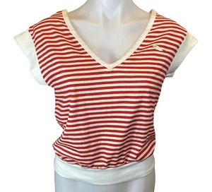 Vintage Wrangler Jr. Girls Sz L Top Red White Colorway RARE 1970’s  Bird Logo - Picture 1 of 9