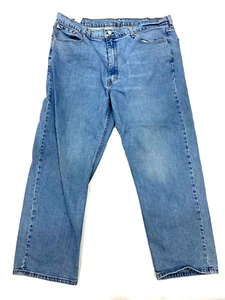 Vintage Levis 550 Jeans Mens Blue Denim Pants Medium Wash Straight Size 44x30 - Picture 1 of 14