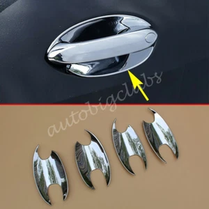 Para BMW X5 2019-2023 Cromo Exterior Puerta Cuenco Taza Cubierta Tapicería Accesorios - Imagen 1 de 7