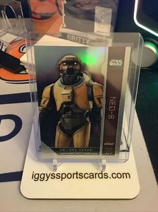 NED-B REFRACTOR 2023 TOPPS STAR WARS FINEST FN-52 - Picture 1 of 2