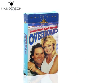 Overboard (VHS, 1996, Movie Time) Vintage Tape Goldie Hawn Kurt Russell Classic - Picture 1 of 6