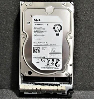 9PR63 DELL ST4000NM0033 CONSTELLATION 4TB 7.2K RPM 6Gb/s 3.5" SATA Hard Drive - Image 1 of 2