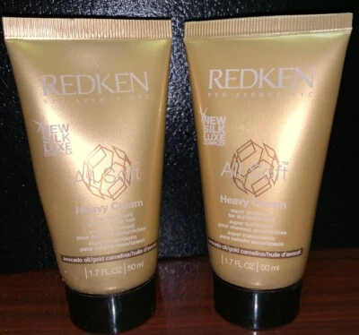 2- REDKEN TODO SUAVE CREMA PESADA SÚPER TRATAMIENTO 1,7 OZ cada uno **Paquete de 2** Foto 1 de 2