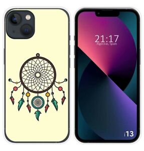 Cover Silicone for IPHONE 13 (6.1) Design Dream Catcher Drawings