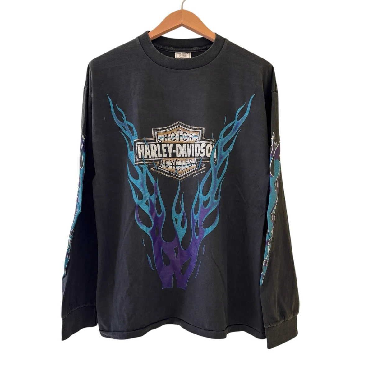 Harley-Davidson Blue Long Sleeve Shirts for Men for sale | eBay