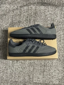 adidas Samba Og Mens Casual Trainers in Grey Black | Size 7 UK | Fast Shipping - Picture 1 of 8