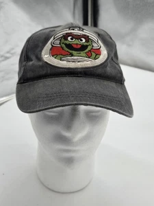 Gorra Oscar the Grouch Plaza Sésamo Gorra Sombrero Correa Trasera Ajustable - Imagen 1 de 9