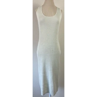 Maxi Vestido Para Mujer Anthropologie Saturday Sunday Acanalado Beige Sin Mangas L Foto 1 de 3