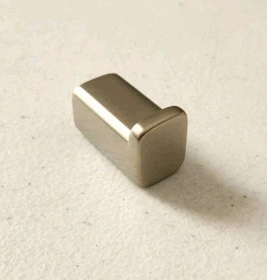 Hansgrohe 41742820 AddStoris Single Robe Hook, Brushed Nickel - Image 1 of 4