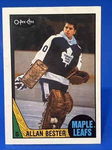 1988-89 O-Pee-Chee Allan Bester Card #236 Toronto Maple Leafs Goalie Card - Picture 1 of 2