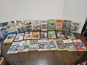 25 Vintage Pro Football books, SPORTS, various titles, 1960s-1980s Some Unique!  - Picture 1 of 21
