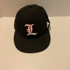 Men’s Adidas Black Louisville Cardinals On-Field Fitted Hat - Picture 1 of 9