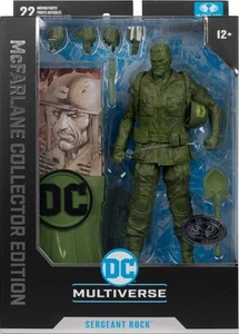 Sergeant Rock (DC Classic) McFarlane Edición Coleccionista EDICIÓN PLATINO #14 - Imagen 1 de 2