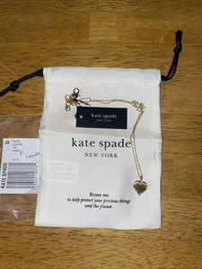 Collar colgante multicolor Kate Spade Take Heart. Venta al por menor $78 nuevo con etiquetas - Imagen 1 de 4