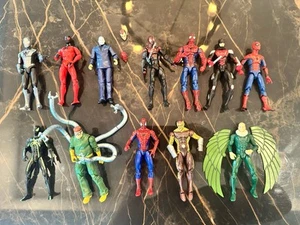 Marvel Universe 3.75 Spider-Man Lot of 12 Vulture, Shocker Rare Vaulted Figures - Picture 1 of 2