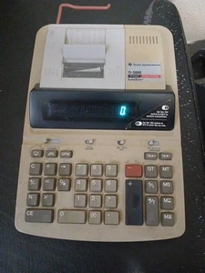 Texas Instruments Ti-5660 SuperView 12-Digits 2-Color Printing Tax Calculator - Picture 1 of 3