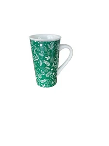 Starbucks Tall Green Christmas Forest Coffee Mug Cup 2019 Holiday 16 oz - Picture 1 of 4