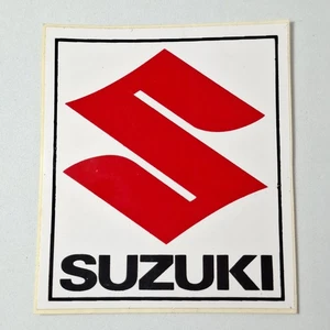 Suzuki Sticker Anni 80 Vintage Auto 7 Cm - Picture 1 of 2