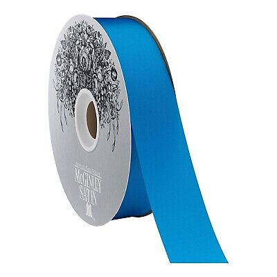 McGinley Satin Acetate Ribbon, Turquoise Blue - 100yd X 1.3in (309255) • 48.88€