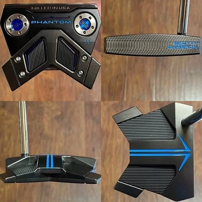 Scotty Cameron 2025 Phantom 11 Long Design Putter - New - Xtreme Dark DLC - Blue - Image 1 of 4