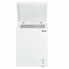 SMAD 3.5 Cu ft Compact Upright Chest Freezer Food and Treats Storage White photo