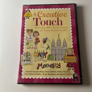 A Creative Touch - 1000 Clip Art Images For Young Women Leaders PC Mac CDROM NEW - Picture 1 of 2