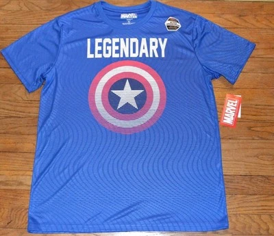 Cómics de Marvel Capitán América LEGENDARIO holgado sin etiquetas uso activo con licencia Foto 1 de 2
