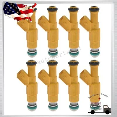 8X Inyector de combustible 0280155700 para Ford Explorer Lincoln Town Car Mercury 4,6 L 5,0 L Foto 1 de 4