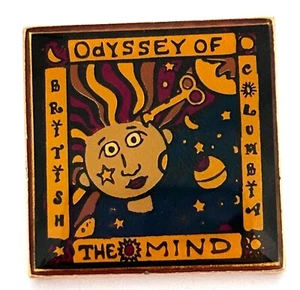 Prendedor de solapa Odyssey of the Mind Columbia Británica de colección - Imagen 1 de 3